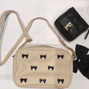 Betsey Johnson Purse with Wallet